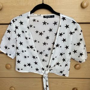Star Tie Top